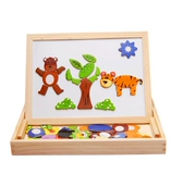 Магнитная доска для рисования, интеллектуальная головоломка для детского сада, настольная игра, игрушка, раннее развитие, 3-6-9 лет