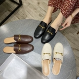 Тапочки, обувь, летняя сумка для обуви, туфли, сандалии, из натуральной кожи, 2023, популярно в интернете