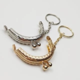 Маленькая кукла с аксессуарами ручной работы, золотой серебряный брелок с ключом, 5 см