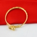 Vòng đeo tay bằng đồng mạ vàng C171 trẻ em với vòng tay em bé có chuông đôi đầy sao đẩy vòng tay kéo tỳ hưu vàng Vòng đeo tay Cuff