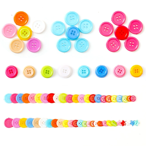 Набор материалов для детского сада, детские круглые наклейки, DIY, поделки ручной работы