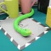 Điện giả đồ chơi rắn mô phỏng rắn hổ mang kinh dị động vật đáng sợ điều khiển từ xa điện mini di chuyển lớn Đồ chơi điều khiển từ xa
