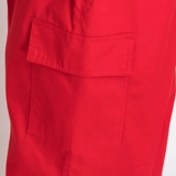 Комбинезон, красные штаны, летний антистатический лонгслив