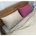 Phong cách Nhật Bản đơn giản rắn màu dệt kim cotton bông chăn quilt chăn đôi giường mat trải giường đơn nam và nữ gối bông - Quilt Covers