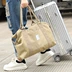 Du lịch nội trú túi nữ công suất lớn vai túi xách tay quần áo hành lý lưu trữ túi có thể được thiết lập xe đẩy trường hợp lưu trữ túi nam Vali du lịch