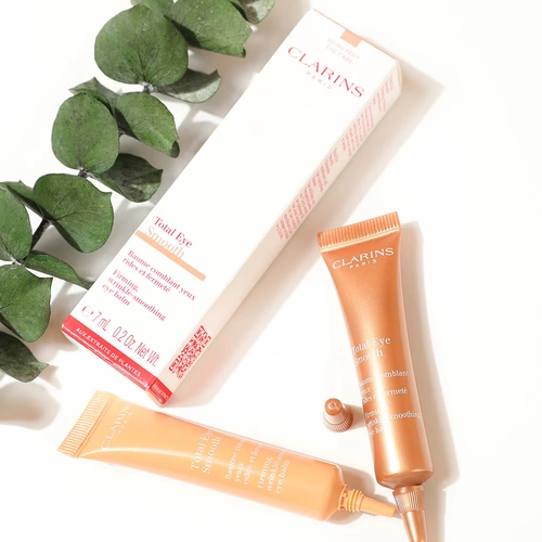 Clarins, эластичный разглаживающий крем для глаз, 7 мл, 2 шт