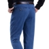 Mùa xuân và mùa hè mới mỏng jeans nam căng eo cao thẳng trung niên quần thường người đàn ông trung niên của quần
