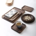 Khay gỗ hình chữ nhật, Khay đựng trà phong cách Nhật Bản