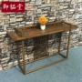 Trung Quốc cũ elm hiên bàn gỗ rắn ngồi xổm trường hợp đầu cho bàn cổ Zen trường hợp nhà trà Zen cửa hàng đồ nội thất - Bàn / Bàn bàn gỗ xếp mini