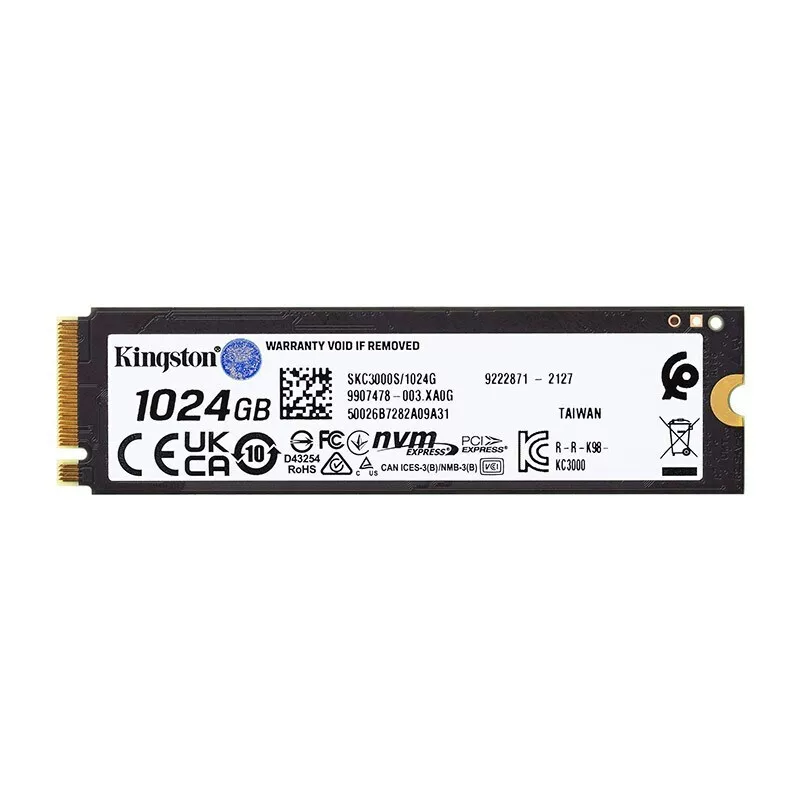 Kingston/ KC3000 512Г 1Т 2Т 4Т M.2 PCIe4.0 твердотельный накопитель SSD