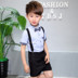 Ngày của trẻ em Flower Girl Dress Máy Chủ Boy Boy Lớn Trẻ Em Trang Phục Boy Bib Chương Trình Biểu Diễn Thiết Lập Mùa Hè váy đi tiệc trẻ em đẹp Váy trẻ em