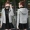 2018 mùa xuân mới áo len nữ phần ngắn Hàn Quốc phiên bản của Slim sinh viên rắn màu trùm đầu độn áo len triều áo khoác dài hàn quốc