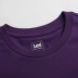 Trung tâm mua sắm mới của nam giới 2019 với cùng một đoạn áo thun cotton màu tím cùng logo nam tay ngắn L372253RX9NZ - Áo phông ngắn