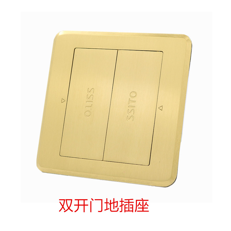 19 23 Multimedia Ground Socket Double Open Door Weld Free Hdmi4k
