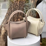 Слиток, дизайнерская корзина, портативная кожаная маленькая сумка через плечо, из натуральной кожи