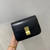 Кожаная ретро демисезонная сумка на одно плечо, сумка через плечо, воловья кожа, из натуральной кожи, коллекция 2023