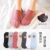 Thuyền vớ nữ Hàn Quốc cotton nông miệng vô hình phần mỏng vớ mùa hè nữ bông thấp để giúp silicone non-slip socks set