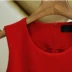 ★ Đầm đuôi cá màu đỏ xù mùa hè 2017 Phiên bản Hàn Quốc của chiếc váy vest nữ size lớn mùa xuân Một chiếc váy chữ - A-Line Váy A-Line Váy