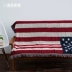 Anh Union Jack Bắc Âu Mỹ Stars and Stripes thảm pad bụi dày bảo vệ nắp trượt sofa khăn bìa đầy đủ - Bảo vệ bụi