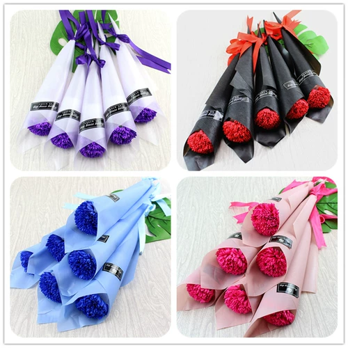 Мыло с розой в составе на день матери на день Святого Валентина, подарок на день рождения