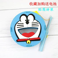 Украшение наклеек кошки