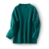 33 đặc biệt nghệ thuật đơn giản retro len ấm cashmere ba màu xoắn lỗ dải đầu vòng cổ đan áo len áo len nữ đẹp 2021 Áo len