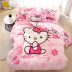 Hello Kitty nhung phim hoạt hình san hô quilt mảnh duy nhất của ấm luật mùa đông flannel dày Levin nhung supersoft chăn KT mèo - Quilt Covers vỏ chăn cotton Quilt Covers