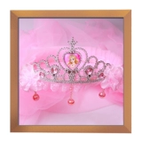 Детский наряд маленькой принцессы, аксессуар для волос, корона, волшебная палочка, комплект, из фатина