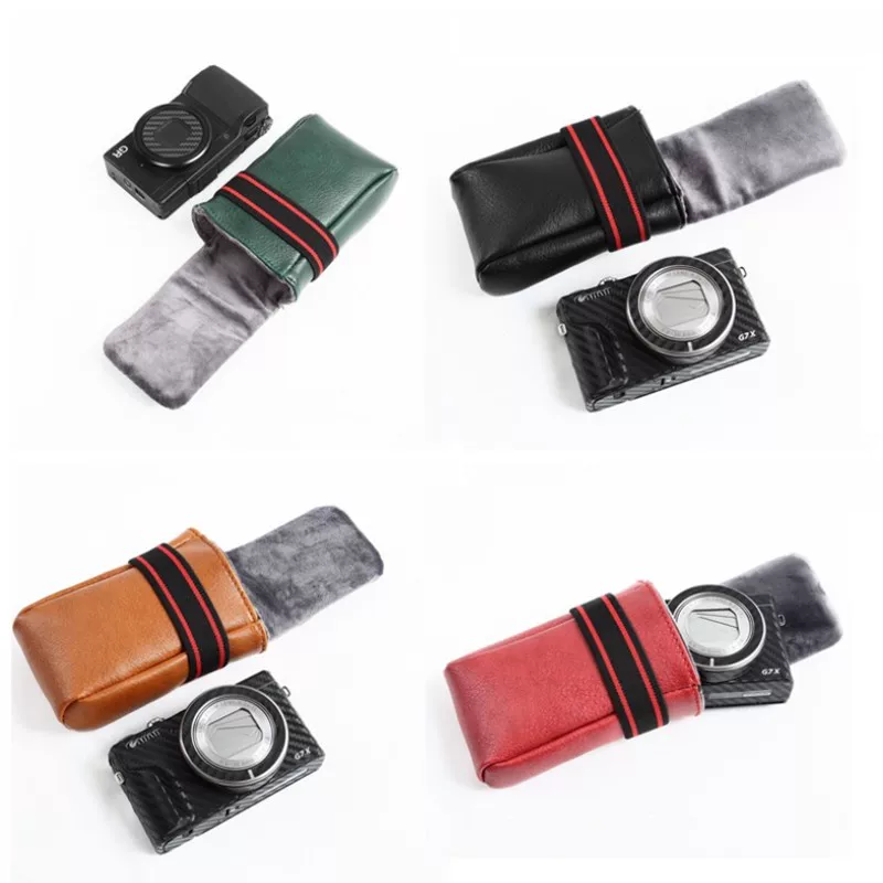 Подходящий кожаный чехол для камеры Sony - черная карта RX100 m3 M4 M5 M6 M7 ZV1 WX700 Ri Guang GR3