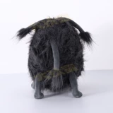 Высококачественная версия Grukel Dog Плюшевая кукла Высококачественные длинные волосы Black Dog Black Dog Doll Doll Toy Toy