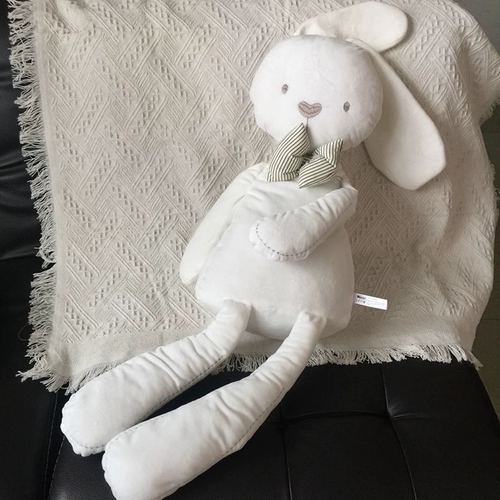Игрушка, кролик, большая успокаивающая плюшевая кукла