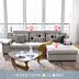 2018 khép kín đơn giản mới sofa vải kết hợp giường phòng khách sofa vải đồ nội thất Châu Âu 967 Ghế sô pha