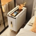 Bàn đầu giường thông minh nhẹ sang trọng đơn giản hiện đại chân kim loại sạc không dây tủ đầu giường nhỏ tủ lưu trữ mini Buồng