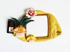 Декор для выключателя 精品布艺刺绣开关贴插座套壁火贴创意个性立体花开关套（石林）