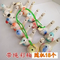 18 Случайная глазурь с цветной глазурью веревки