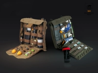 Оригинальный универсальный набор инструментов, тактический нейлоновый водонепроницаемый рюкзак, Германия
