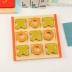 trẻ em bằng gỗ hình dạng phù hợp với các tấm ly hợp đĩa Montessori mầm non ghép hình nhận thức đồ chơi câu đố khối xây dựng 1-3 tuổi Đồ chơi bằng gỗ