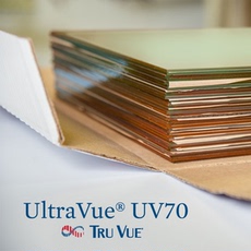 Специальное стекло tru vue 2mm70%抗uv低反射低反光玻璃收藏级无酸装裱07143