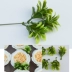 Mô phỏng hoa giả bó hoa sáng tạo cắm hoa với hộp quà cỏ với hoa bạch đàn tiền lá cây cỏ xanh - Hoa nhân tạo / Cây / Trái cây Hoa nhân tạo / Cây / Trái cây