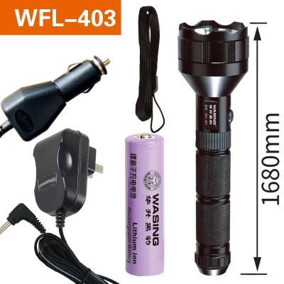 3 освещение новая версия Huasheng Black Panther WFL-403 CREE Q3 Сильный светлый фонарик зарядка фонарика