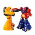 Cặp robot sắt áo giáp thép nắm tay lớn phù hợp với đôi chiến đấu cơ thể cảm giác điều khiển từ xa cậu bé đồ chơi quà tặng Đồ chơi điều khiển từ xa