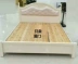 Hạ Môn sơn giường gỗ rắn giường khách sạn giường đôi hiện đại tối giản rắn giường gỗ cho thuê giường nệm - Giường