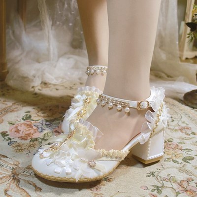 taobao agent Genuine universal footwear high heels, Lolita style
