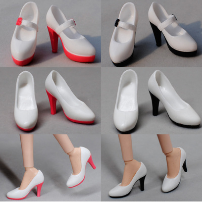 taobao agent 30cm puppet Blythe Dol Peach Momoko tiptoe azone 6 doll shoes, doll high heels