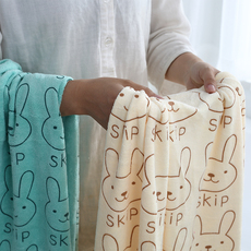 Полотенце 浴巾成人情侣男女儿童加大加厚卡通可爱纯棉柔软浴裙超强吸水毛巾 Qiao Home