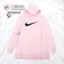 Thể thao tốc độ NIKE Nike Large LOGO Phụ nữ thể thao và giải trí áo len trùm đầu áo thun dài AV8291 - Thể thao lông cừu / jumper