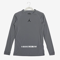 Giày thể thao nam Nike NIKE AIR JORDAN khô nhanh kéo dài áo bóng rổ tay dài bó sát áo thun 685815 - Áo phông thể thao áo phông thể thao nam