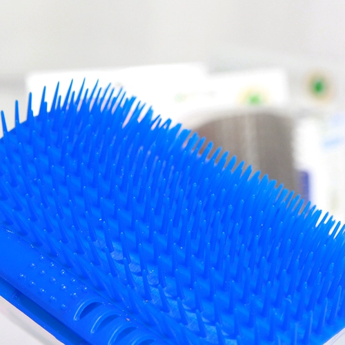 Кошка угол угла кошки, кошка, зуд, массажная кисть, хватает кошку, царапает зуд игрушечных питомцев