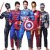 Trang phục Avengers cosplay Captain America Iron Man Deadpool Wolverine Nọc độc Thor Hulk