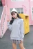 [Spot] Trunk 16 mùa thu và mùa đông thêu Murakami Takashi hoa hoodie đôi áo len trùm đầu nam và nữ shop quần áo nam Cặp đôi áo len